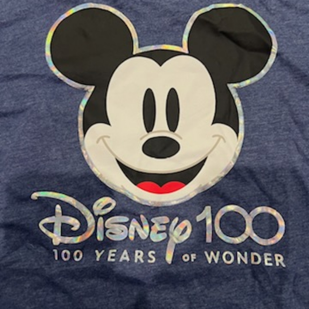 Disney 100th Anniversary Mickey Shirt - Unisex Size Medium - Picture 4 of 4